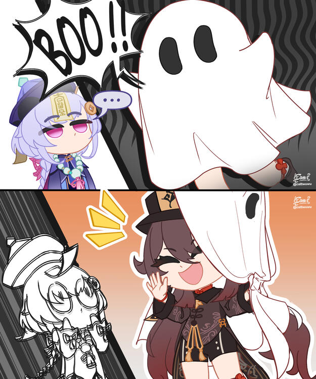 "BOO!"